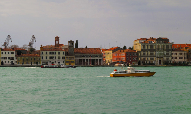 Обои картинки фото италия, венеция, города, канал, дома