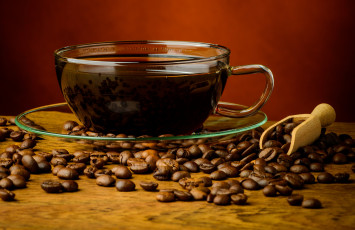 Картинка еда кофе +кофейные+зёрна кофейные зерна чашка