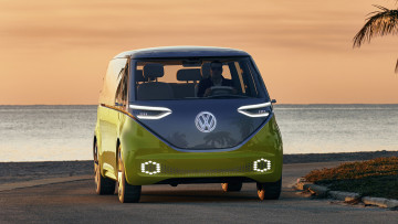 Картинка volkswagen+i +buzz+concept+2017 автомобили volkswagen 2017 concept buzz d i