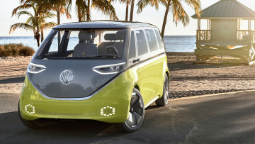 Картинка volkswagen+i +buzz+concept+2017 автомобили volkswagen i 2017 concept buzz d