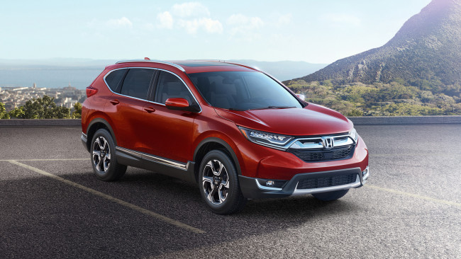 Обои картинки фото honda cr-v 2017, автомобили, honda, 2017, crossover, cr-v