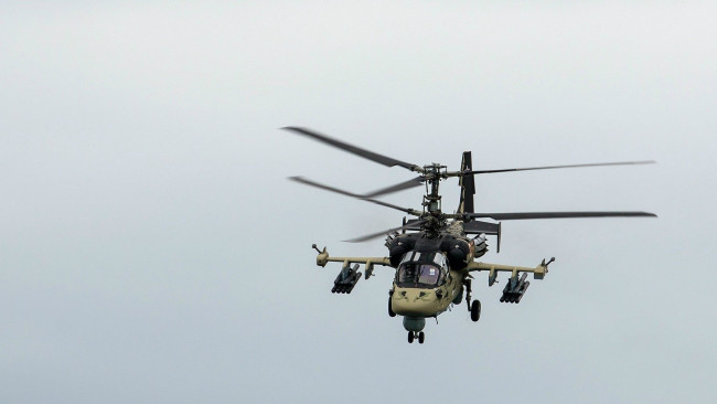 Обои картинки фото ка 52 аллигатор, авиация, вертолёты, боевой, вертолет, ввс, россии, ка, 52, helicopters, kamov, ka52, alligator