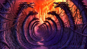 Картинка календари фэнтези дракон проход