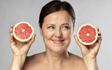 Картинка девушки -+лица +портреты лицо улыбка грейпфрут