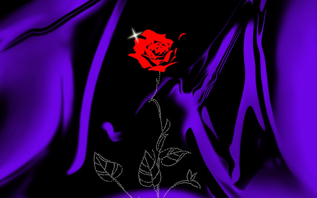Обои картинки фото векторная графика, цветы , flowers, роза, ткань