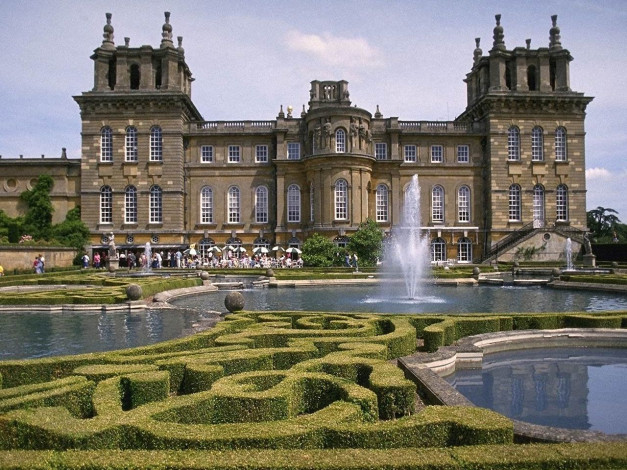 Обои картинки фото города, дворцы, замки, крепости, blenheim palace, oxfordshire, england
