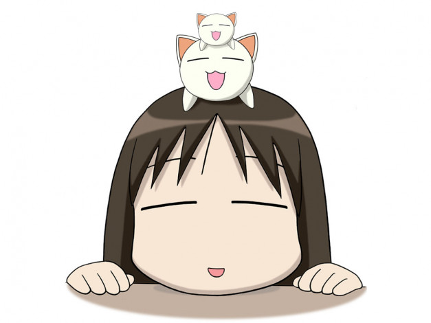 Обои картинки фото аниме, azumanga, daioh