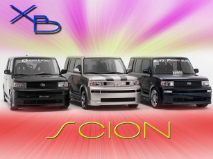 обоя автомобили, scion