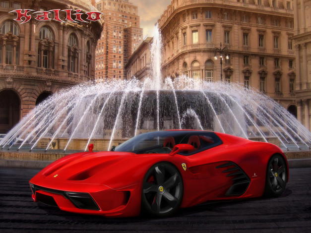 Обои картинки фото автомобили, ferrari