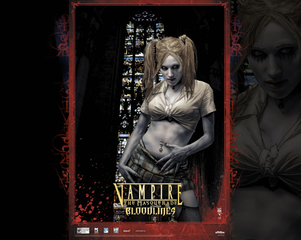 Обои картинки фото видео, игры, vampire, the, masquerade, bloodlines