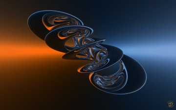 Картинка 3д графика abstract абстракции узор цвет фон