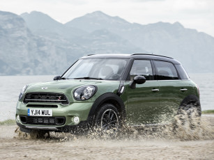 Картинка автомобили mini cooper sd countryman all4 r60 2014 зеленый