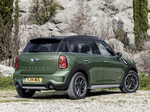 Картинка автомобили mini cooper sd countryman all4 r60 2014 зеленый