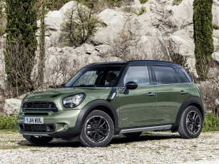 Картинка автомобили mini cooper sd countryman all4 r60 2014 зеленый