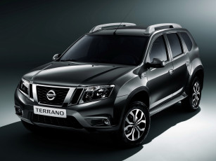 обоя автомобили, nissan, datsun, 2014, ru-spec, темный, terrano