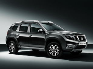 Картинка автомобили nissan datsun темный 2014 ru-spec terrano