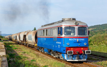 Картинка техника поезда рельсы дорога железная состав локомотив