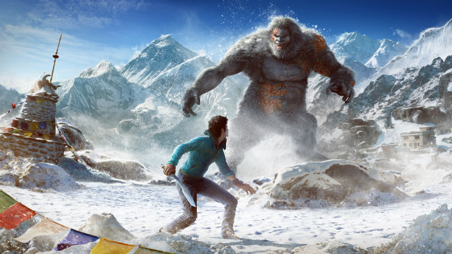 Обои картинки фото far cry 4,  valley of the yetis, видео игры, йети, дополнение