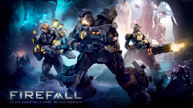 Обои картинки фото firefall, видео игры, - firefall, шутер, онлайн, игра, action