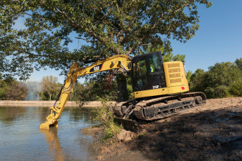 Картинка техника экскаваторы caterpillar