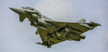 Картинка euro+fighter+typhoon авиация боевые+самолёты истребитель