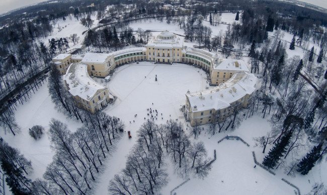 Обои картинки фото города, - дворцы,  замки,  крепости, pavlovsk, павловский, дворец, парк