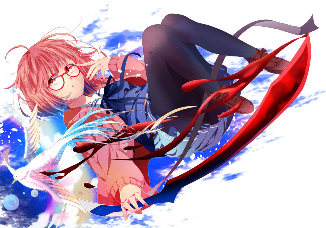 Обои картинки фото аниме, kyoukai no kanata, мирай