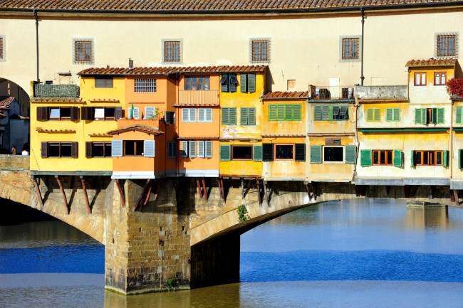 Обои картинки фото города, флоренция , италия, мост