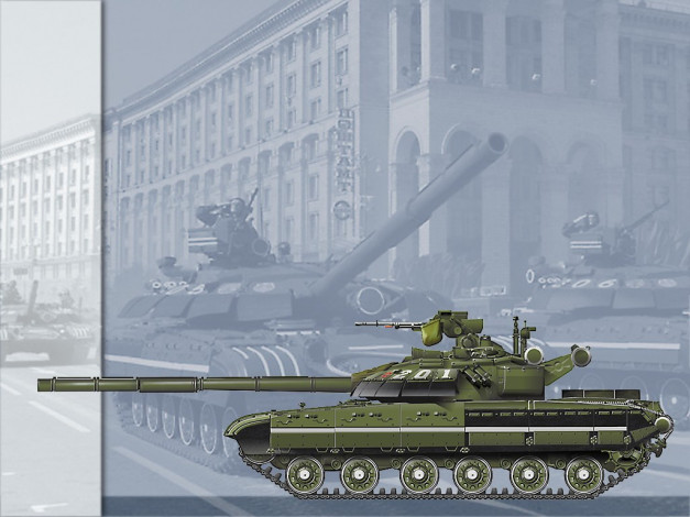 Обои картинки фото основной, танк, 64, техника, военная