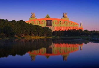 Картинка города диснейленд парк штат флорида америка отель