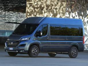 Картинка автомобили fiat синий panorama ducato