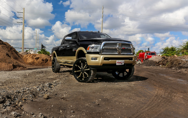 Обои картинки фото автомобили, custom pick-up, dodge