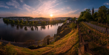 Картинка prague города прага+ Чехия рассвет