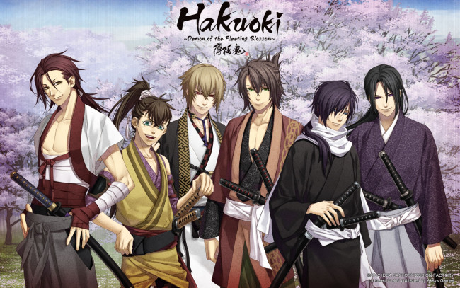 Обои картинки фото аниме, hakuoki, парень