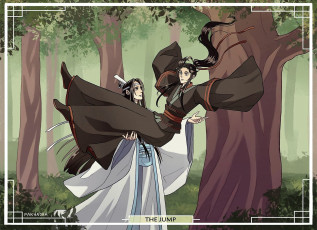 Картинка аниме mo+dao+zu+shi вэй усянь лань ванцзы дерево падение