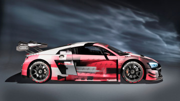 обоя audi r8 lms gt3 evo ii race car, автомобили, audi, красный