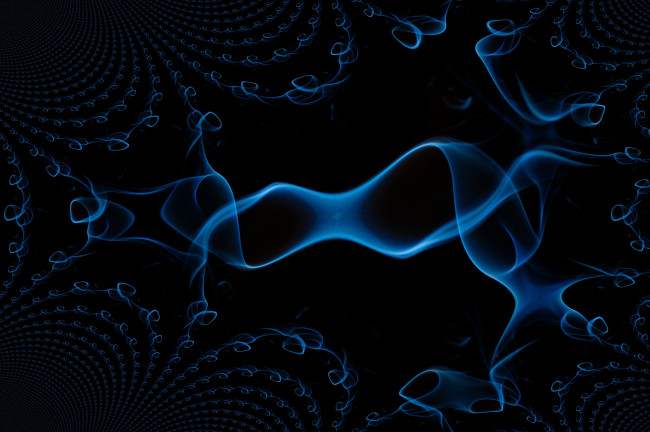 Обои картинки фото 3д графика, абстракция , abstract, дым, цепочки