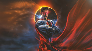 обоя рисованное, комиксы, superman