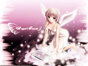 обоя аниме, angels, demons, девушка, крылья, ангел