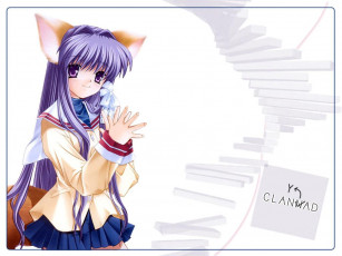 Картинка аниме clannad