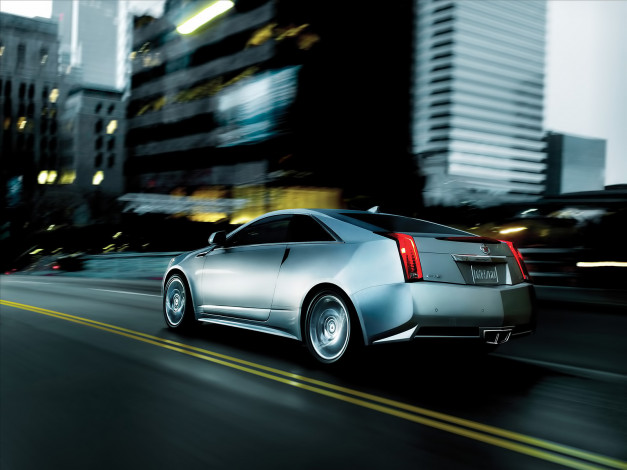 Обои картинки фото cadillac, cts, coupe, 2011, автомобили