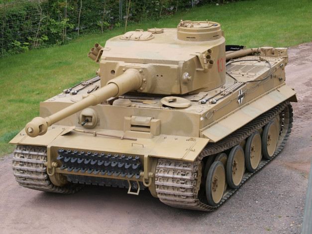 Обои картинки фото техника, военная, танк, гусеничная, бронетехника, panzer, vi, тигр