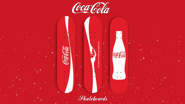 Обои картинки фото бренды, coca, cola, фон