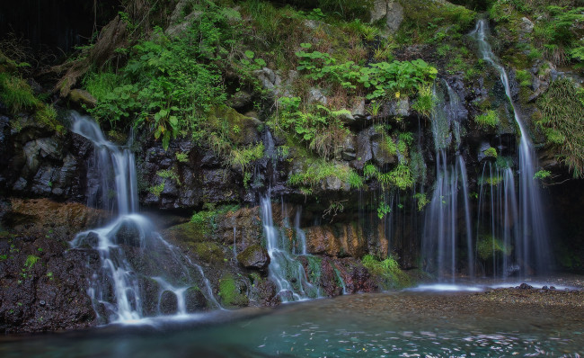 Обои картинки фото природа, водопады, вода, потоки