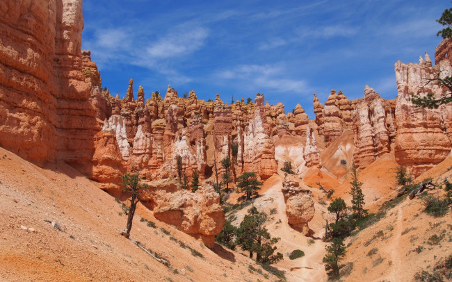 Обои картинки фото bryce, canyon, national, park, природа, горы, скалы, каньон