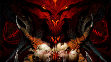 обоя видео игры, diablo iii, демон