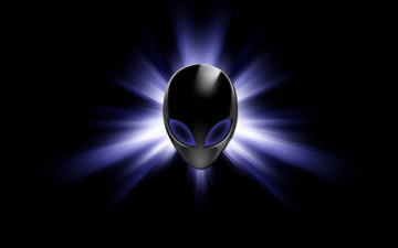 Картинка компьютеры alienware фон логотип