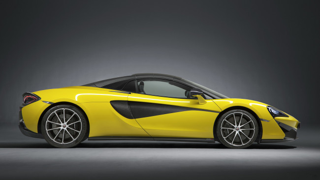 Обои картинки фото mclaren 570s spider 2018, автомобили, mclaren, 2018, spider, 570s