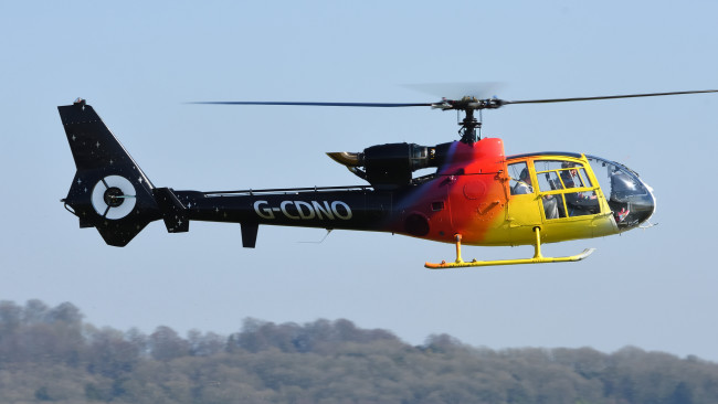 Обои картинки фото westland wa-341b gazelle, авиация, вертолёты, вертушка