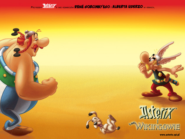 Обои картинки фото мультфильмы, asterix, and, the, vikings